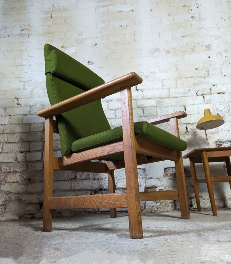 SOLD Pair Of 1960s Oak Danish Chairs Cambrewood