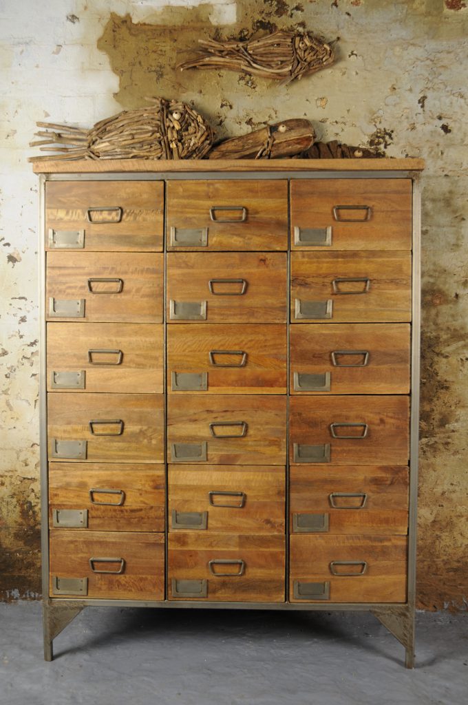 Large Apothecary Cabinet Cambrewood
