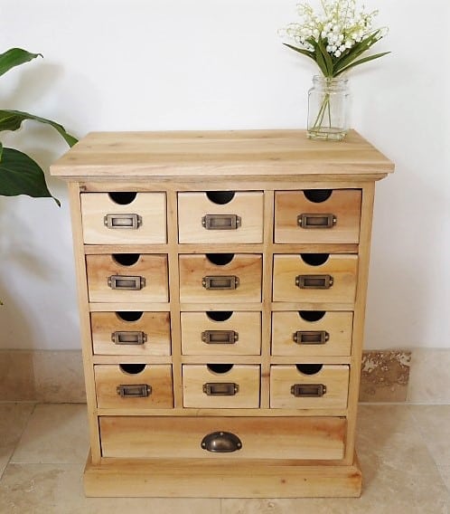 Small Apothecary Cabinet Cambrewood