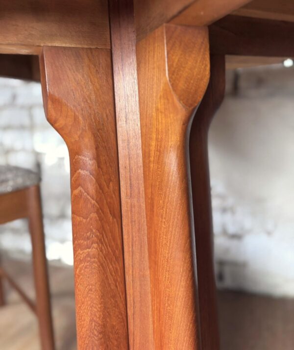 1960s Danish Extending Teak Dining Table - Image 6