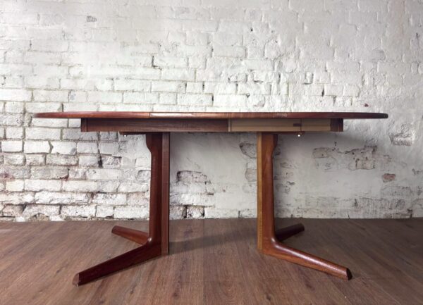 1960s Danish Extending Teak Dining Table - Image 3
