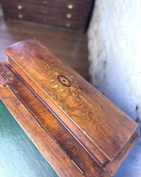 Victorian Walnut Davenport Desk - Image 7