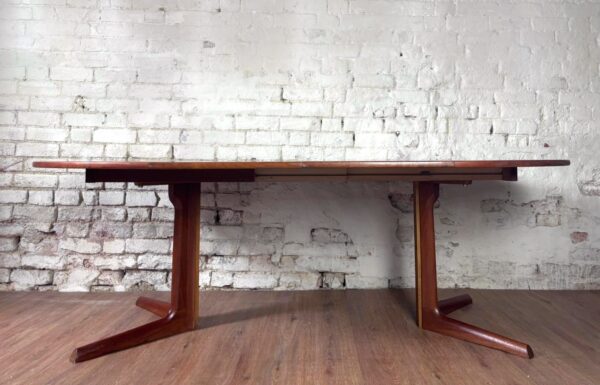 1960s Danish Extending Teak Dining Table - Image 4