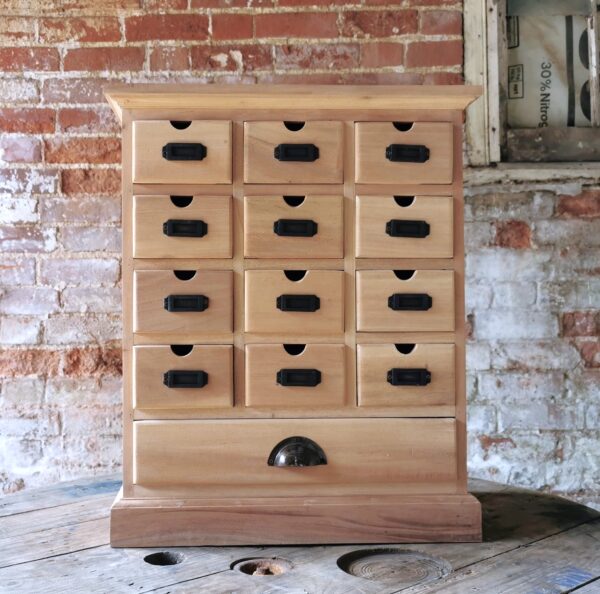 Small Reclaimed Apothecary Cabinet - Image 2