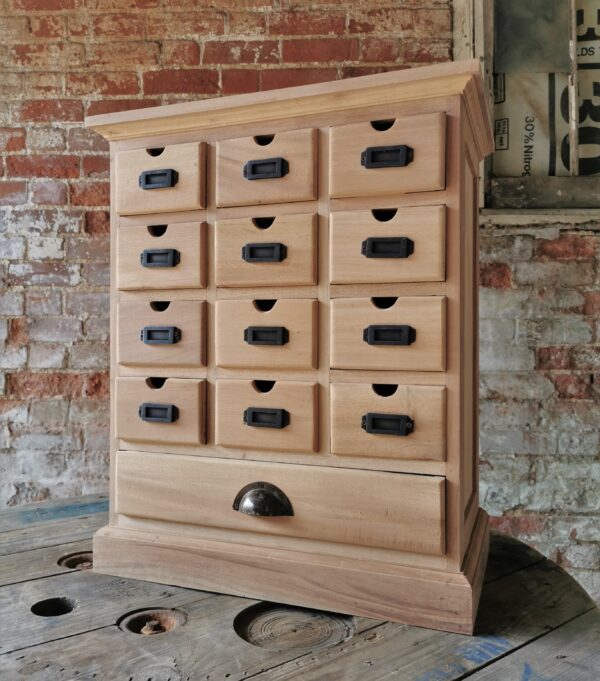 Small Reclaimed Apothecary Cabinet - Image 5