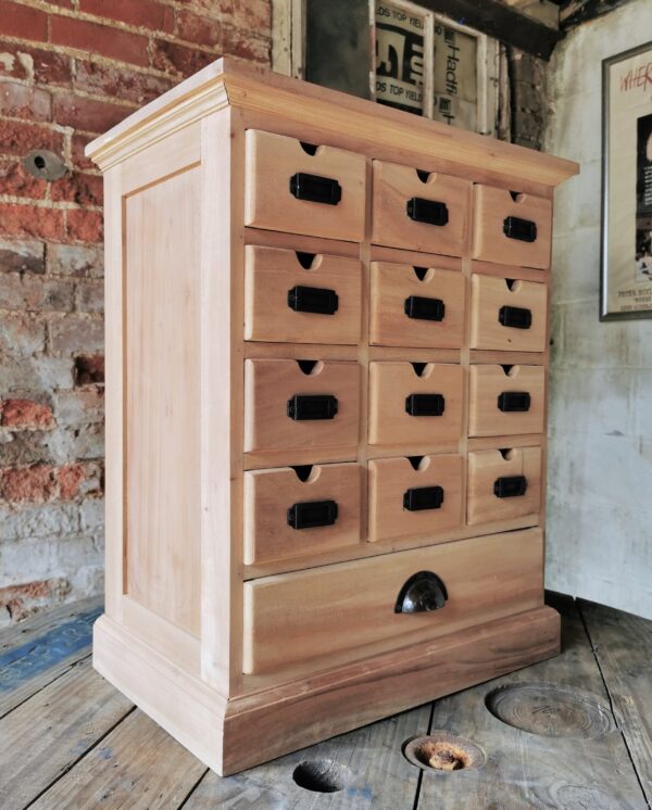 Small Reclaimed Apothecary Cabinet - Image 6