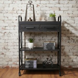 Industrial Steel Shelf Unit