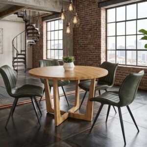 Arc Round 4 Seater Dining Table