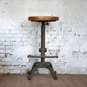 Industrial bar stool
