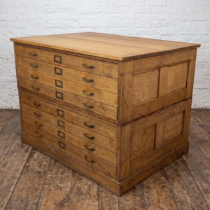 Vintage Architects Plan Chest - Cambrewood