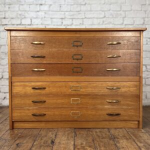Vintage architects plan chest - Cambrewood